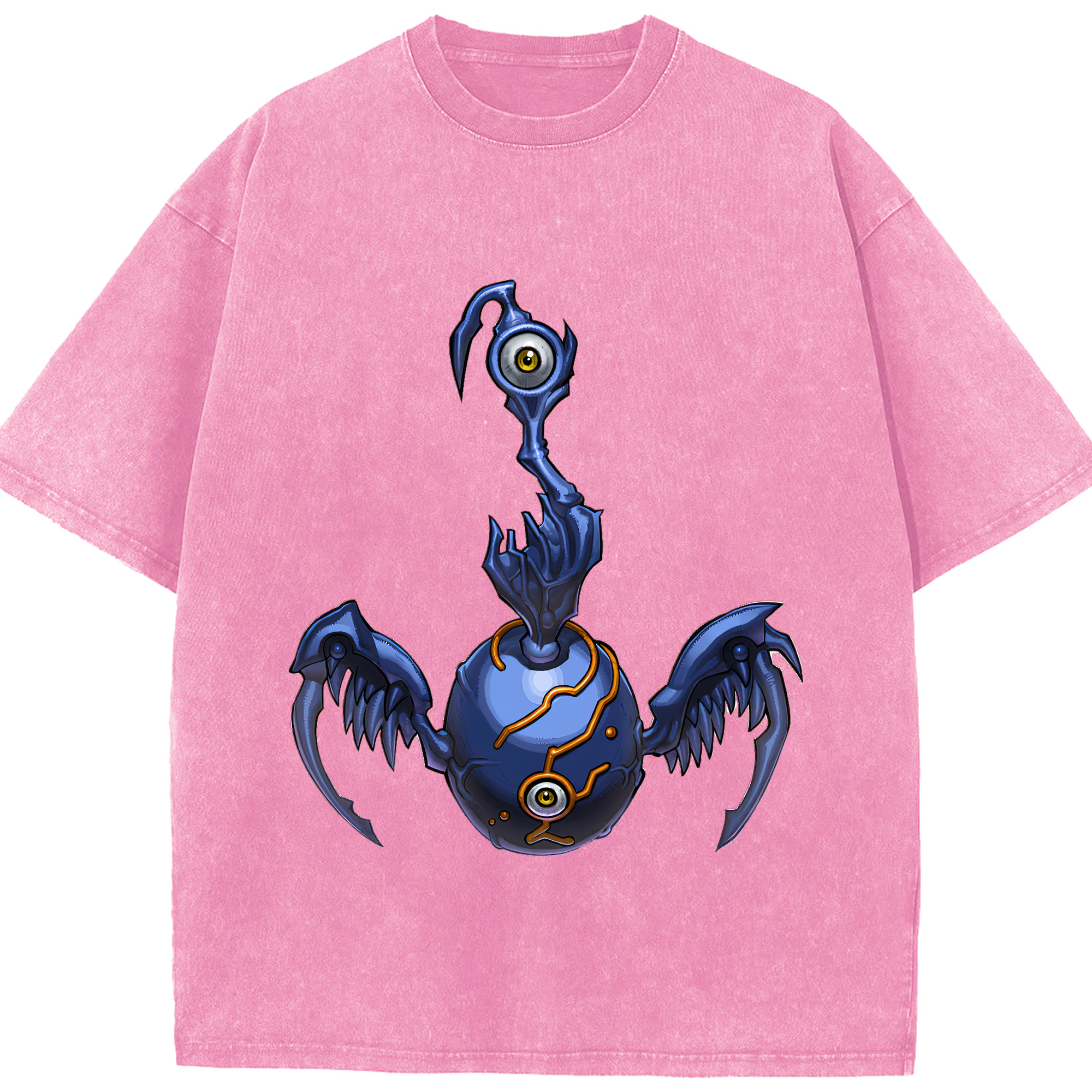 （画像用） 遊☆戯☆王 Yu-Gi-Oh! 綿100% ヴィンテージ風 半袖Tシャツ（フロントプリント）